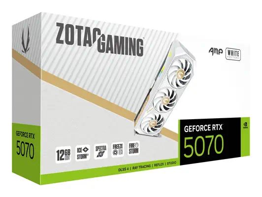 Zotac GAMING GeForce RTX 5070 AMP NVIDIA 12 Go GDDR7 - Carte graphique - visuel 7