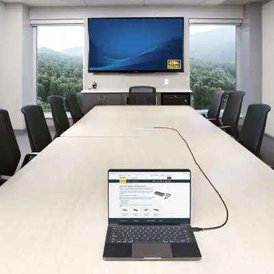 Câble HDMI Haut Débit Actif de 10m, 4K 60Hz/1440p 144Hz, HDR10/HDCP 2.2/ARC, 18Gbps, Cordon HDMI, UH - StarTech - Support Fixe & Mobile - visuel 7