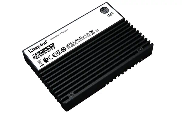 3,84TB DC3000ME U.2 PCIe 5.0 NVMe TCG Opal Enterprise SSD - Kingston - Disque dur SSD - visuel 3
