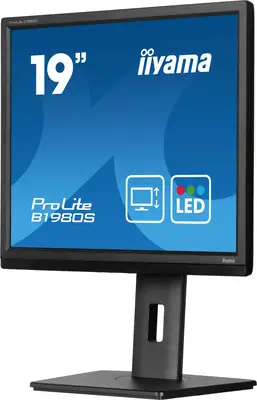 iiyama ProLite B1980S-B1 écran plat de PC 48,3 cm (19") 1280 x 1024 pixels VGA LED Noir - Ecran Ordinateur - visuel 4
