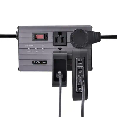 Chargeur Mural USB-C 140W, 3x USB-C/1x USB-A, Adaptateur d'Alimentation Power Delivery 3.1 Internati - StarTech - Chargeur et alimentation - visuel 8