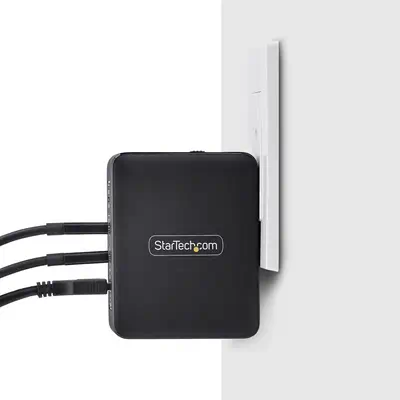 Chargeur Mural USB-C 140W, 3x USB-C/1x USB-A, Adaptateur d'Alimentation Power Delivery 3.1 Internati - StarTech - Chargeur et alimentation - visuel 7