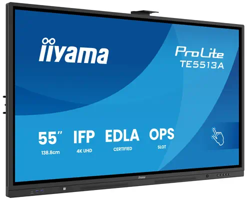 iiyama TE8613A-B1AG Écran d'affichage dynamique Écran plat interactif 2,17 m (85.6") Wifi 450 cd/m²  - Ecran Numérique Interactif - visuel 4