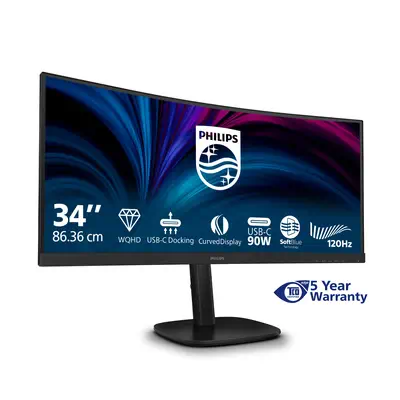 Philips 3000 series 34B2U3600C/00 écran plat de PC 86,4 cm (34") 3440 x 1440 pixels Wide Quad HD LCD - Ecran Ordinateur - visuel 10