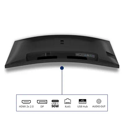 Philips 3000 series 34B2U3600C/00 écran plat de PC 86,4 cm (34") 3440 x 1440 pixels Wide Quad HD LCD - Ecran Ordinateur - visuel 7