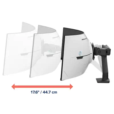 HX ARM WITH VERY HEAVY DUTY PIVOT DESK - Ergotron - Support Fixe & Mobile - visuel 4