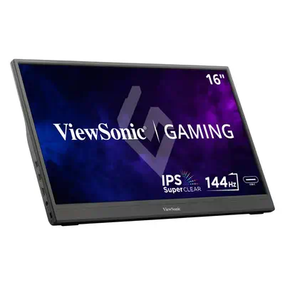 Viewsonic VX1654 téléviseur et moniteur portables Moniteur portable Noir 39,6 cm (15.6") LED 1920 x  - Ecran Ordinateur - visuel 2