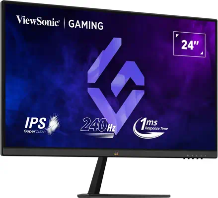 Viewsonic VX Series VX2479A-HD-PRO écran plat de PC 61 cm (24") 1920 x 1080 pixels Full HD LED Noir - Ecran Ordinateur - visuel 3