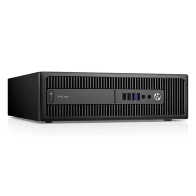 HP 600 G2 SFF i7-6700T 8Go 256Go SSD+500Go HDD DVD W10 - Grade Reconditionné en France Très bon état - Unité centrale reconditionnée - visuel 1