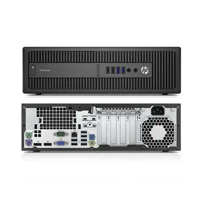 HP 600 G2 SFF i7-6700T 8Go 256Go SSD+500Go HDD DVD W10 - Grade Reconditionné en France Très bon état - Unité centrale reconditionnée - visuel 3