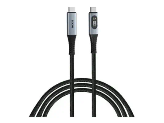 VERBATIM SYNC & CHARGE USB C TO USB C 100W DISPLAY 120 CM WCF (P) - Verbatim - Câble USB - visuel 5
