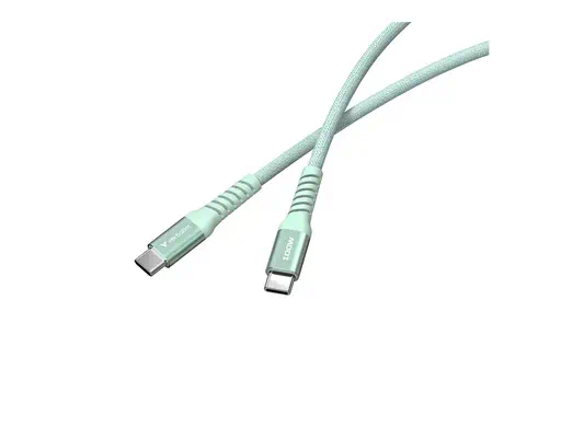 VERBATIM SYNC & CHARGE USB C TO USB C 100W MAGNETIC 120 CM - GREEN WCF (P) - Verbatim - Câble USB - visuel 1