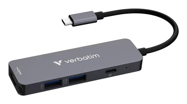 Verbatim Hub multiports USB-C Essentials - Station d'accueil pour portable - visuel 1