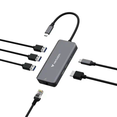 Verbatim Hub multiports USB-C Essentials - Station d'accueil pour portable - visuel 2