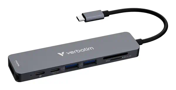 Verbatim Hub multiports USB-C Essentials - Station d'accueil pour portable - visuel 1