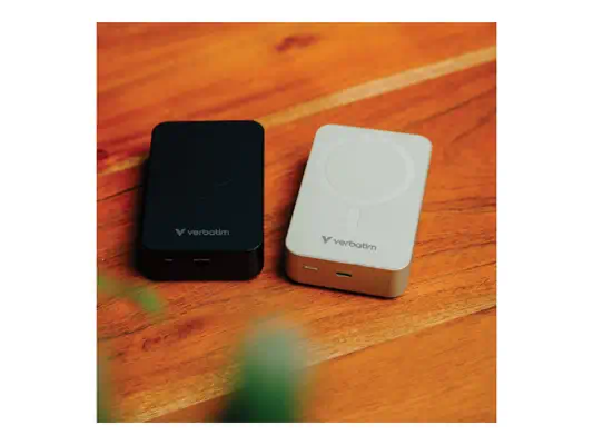 VERBATIM CHARGE N GO ESSENTIALS POWER BANK MAGNETIC WIRELESS 20000MAH GREEN WCF (P) - Verbatim - Câble USB - visuel 7