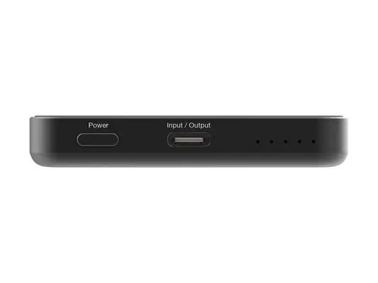 VERBATIM CHARGE N GO ESSENTIALS POWER BANK MAGNETIC WIRELESS 5000MAH BLACK WCF (P) - Verbatim - Câble USB - visuel 1