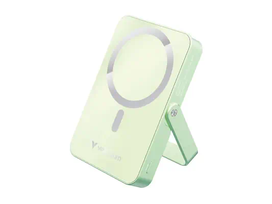 VERBATIM CHARGE N GO POWER BANK WITH STAND MAGNETIC WIRELESS 10000MAH - GREEN WCF (P) - Verbatim - Câble USB - visuel 5