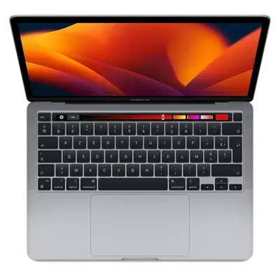 MacBook Pro Touch Bar 13'' M2 16Go 512Go SSD 2022 Gris - Grade Reconditionné en France Bon état - Apple - PC Portable reconditionné - visuel 4