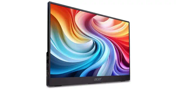 Acer PM161QB1bmiuux Moniteur portable Noir 39,6 cm (15.6") Acer - visuel 1 - hello RSE - Portable et polyvalent