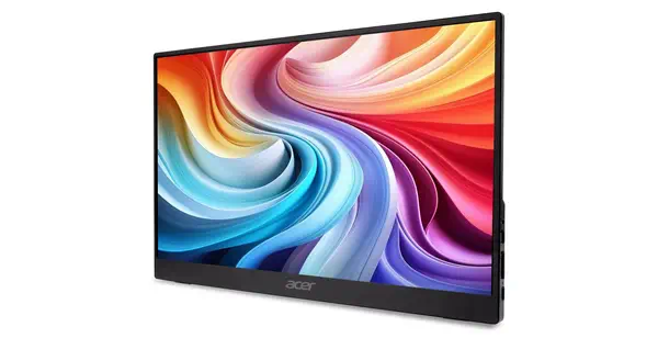 Acer PM161QB1bmiuux Moniteur portable Noir 39,6 cm (15.6") Acer - visuel 1 - hello RSE - Des images saisissantes