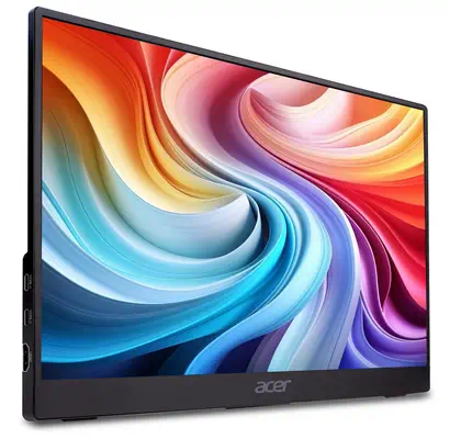 Acer PM161QB1bmiuux Moniteur portable Noir 39,6 cm (15.6") 1920 x 1080 pixels - Ecran Ordinateur - visuel 2