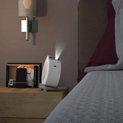 BenQ GV50 Projecteur à focale standard 500 ANSI lumens DLP 1080p (1920x1080) Blanc - Vidéoprojecteur Professionnel - visuel 9
