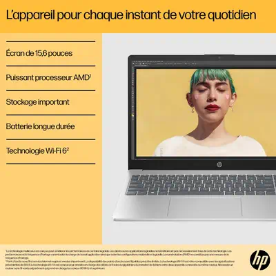 HP Laptop 15-fc0120nf AMD Ryzen™ 7 5825U Ordinateur HP - visuel 1 - hello RSE - Une toute nouvelle perspective