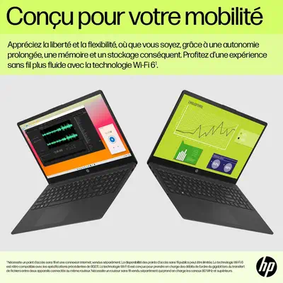 HP Laptop 15-fd0129nf Intel® Core™ i7 i7-1355U 39,6 HP - visuel 1 - hello RSE - Panneau antireflets