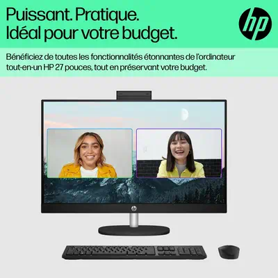 All-in-One 27-cr0061nf PC HP - visuel 1 - hello RSE - Conçu dans un souci de réduction de l’impact environnemental