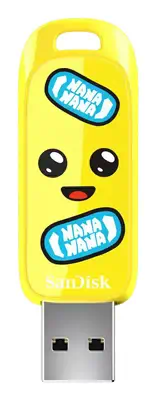 SanDisk SDCZIF-128G-G46 lecteur USB flash 128 Go USB Type-A 3.2 Gen 1 (3.1 Gen 1) Jaune - Sandisk - Adaptateur stockage - visuel 3