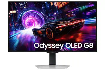 Samsung S32FG816SU écran plat de PC 81,3 cm (32") 3840 x 2160 pixels 4K Ultra HD OLED Argent livraison gratuite
