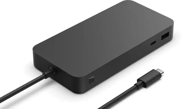 Microsoft WKN-00002 station d'accueil Avec fil Thunderbolt 4 Microsoft - visuel 1 - hello RSE - Tous les ports dont vous avez besoin