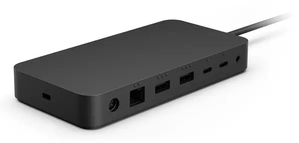 Microsoft WKN-00002 station d'accueil Avec fil Thunderbolt 4 Noir - Station d'accueil pour portable - visuel 7