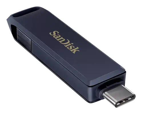 SanDisk iXpand lecteur USB flash 128 Go USB Type-C / Lightning 3.2 Gen 1 (3.1 Gen 1) Bleu - Sandisk - Adaptateur stockage - visuel 2