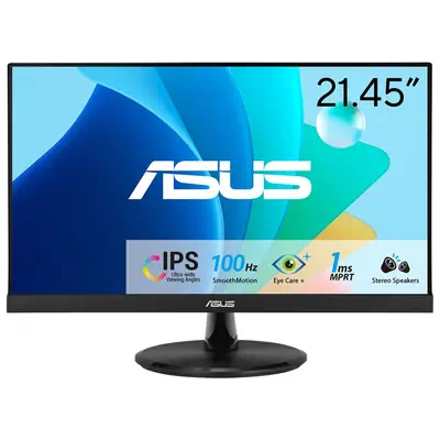 ASUS EyeCare VP229HF écran plat de PC 54,5 cm (21.4") 1920 x 1080 pixels Full HD LED Noir - Asus - Ecran Ordinateur - visuel 1