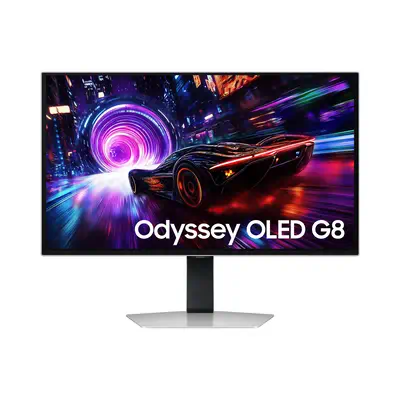 Samsung G81SF écran plat de PC 68,6 cm (27") 3840 x 2160 pixels 4K Ultra HD OLED Argent - Ecran Ordinateur - visuel 1