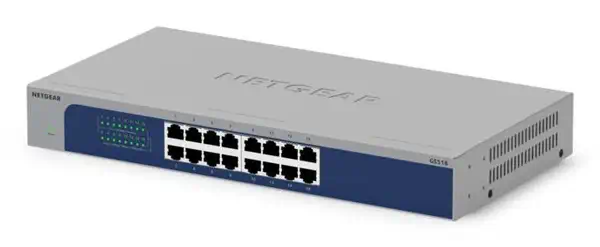 NETGEAR GS516-300EUS commutateur réseau Non-géré Gigabit Ethernet (10/100/1000) Netgear - visuel 1 - hello RSE - Des performances efficaces