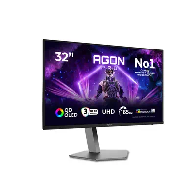 AOC AGON PRO AG326UD écran plat de PC 80 cm (31.5") 3840 x 2160 pixels 4K Ultra HD QD-OLED Noir - Ecran Ordinateur - visuel 2