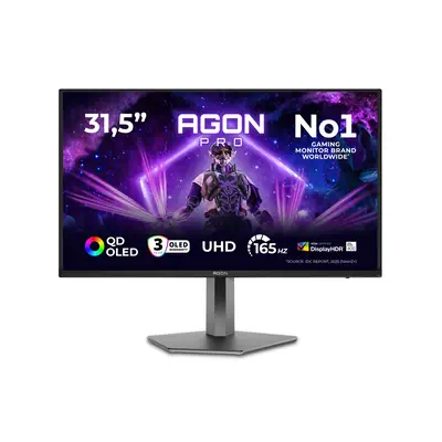 AOC AGON PRO AG326UD écran plat de PC 80 cm (31.5") 3840 x 2160 pixels 4K Ultra HD QD-OLED Noir - Ecran Ordinateur - visuel 2