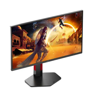 AOC G4 Q25G4SR écran plat de PC 62,2 cm (24.5") 2560 x 1440 pixels Quad HD LED Noir, Rouge - Ecran Ordinateur - visuel 4