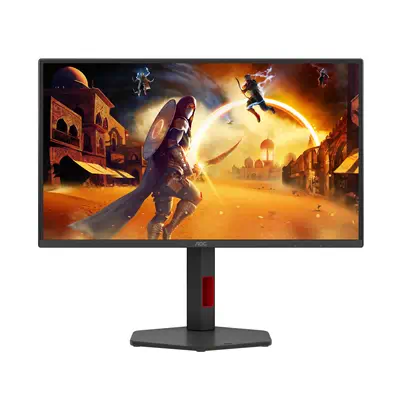 AOC G4 Q25G4SR écran plat de PC 62,2 cm (24.5") 2560 x 1440 pixels Quad HD LED Noir, Rouge - Ecran Ordinateur - visuel 2