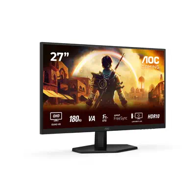 AOC G4 Q27G42XNE écran plat de PC 68,6 cm (27") 2560 x 1440 pixels Quad HD LED Noir, Rouge - Ecran Ordinateur - visuel 2