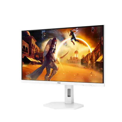 AOC G4 U27G4/WS écran plat de PC 68,6 cm (27") 3840 x 2160 pixels Argent, Blanc - Ecran Ordinateur - visuel 2