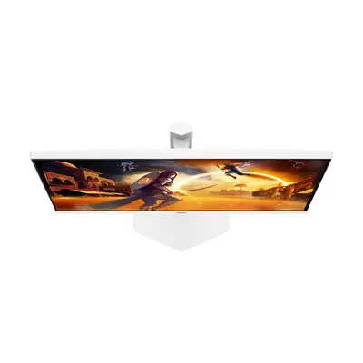 AOC G4 U27G4/WS écran plat de PC 68,6 cm (27") 3840 x 2160 pixels Argent, Blanc - Ecran Ordinateur - visuel 3