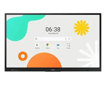 Comparaison Samsung LH75WAFWLGCXEN tableau blanc interactif 190,5 cm (75") 3840 x 2160 pixels Écran tactile Noir