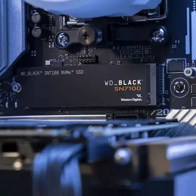 Western Digital Black SN7100 4 Go M.2 PCI Western Digital - visuel 1 - hello RSE - Vitesses de transfert de données rapides