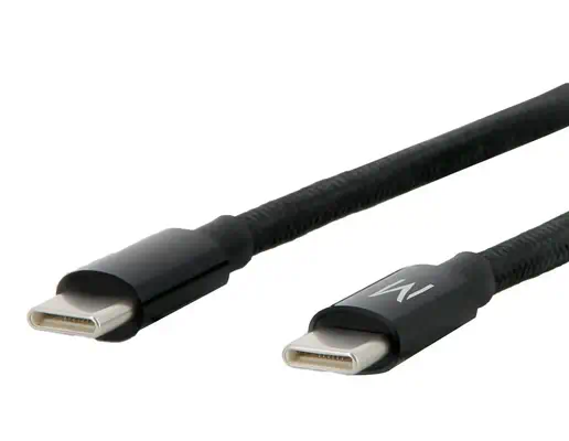 Mobilis 001389 câble USB USB 2.0 1 m USB C Noir - Sacoche & Housse - visuel 2
