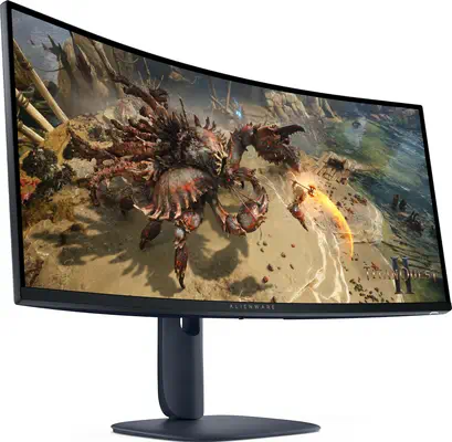 Alienware AW3425DWM écran plat de PC 86,4 cm (34") 3440 x 1440 pixels Wide Quad HD LCD Noir, Bleu - Ecran Ordinateur - visuel 2