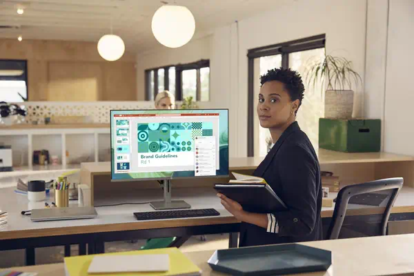 HP Series 5 Moniteur FHD 27 pouces Série HP - visuel 1 - hello RSE - Panneau IPS